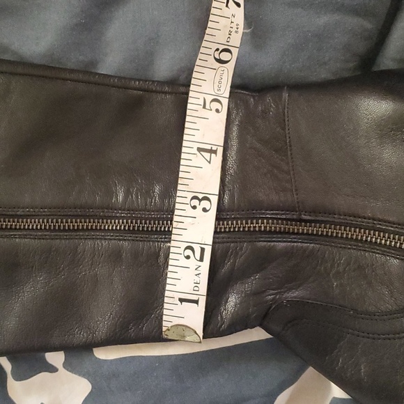 DKNYC BLACK LEATHER BOOTS - Picture 15 of 15